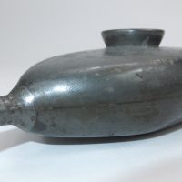 Very Rare Pewter Feeding Bottle Nurser