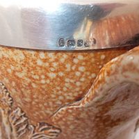 Mortlake Salt Glaze Stoneware Large Ale Beer Tankard 1793