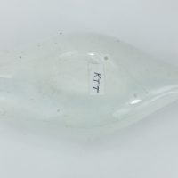 Rose Pearlware Pottery Feeding Bottle