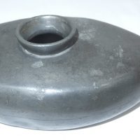 Very Rare Pewter Feeding Bottle Nurser