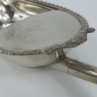 Antique Solid Silver Pap Boat Invalid Feeder Hamilton Calcutta India