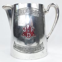 Robertsons Silver Plate Scotch Whisky Pub Jug