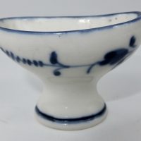 Chantilly Blue & White Porcelain Eyebath France