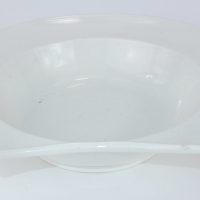 Antique Wedgewood Creamware Pottery Barbers Shaving Bowl