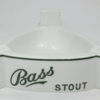 Bass Stout Ale Matchstriker/holder Ashtray