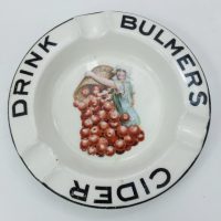 Bulmers Cider Advertising Pottery Ashtray
