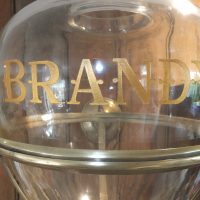 Antique Cut Glass Brandy Dispenser