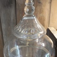 Antique Cut Glass Brandy Dispenser