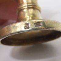 Antique Solid Silver Gilt Eyebath