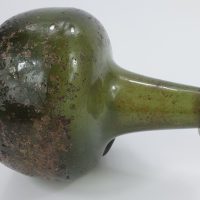 Shaft & Globe Dated Crown Tavern Glass Wine Bottle Oxford 1684