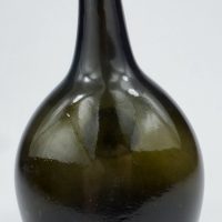 Antique Sealed Bladder Wine Bottle Steven Harris 1756