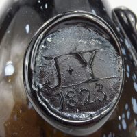Alloa Glassworks Sealed & Dated Bottle J*Y 1823 Scotland