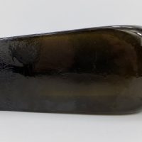 Rare Black Glass Wide Mouth Case Bottle Holland Belgium