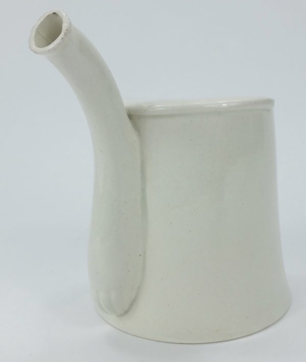 Antique Creamware Pottery Feeding Cup Bubby Pot