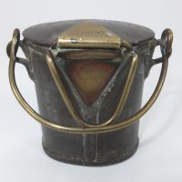 Antique Tin & Brass Cream Can Dickinson Lindfield