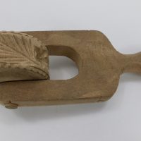 Antique Wood Roller Stamp