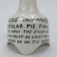 Popular Pottery Advertising Pie Funnel