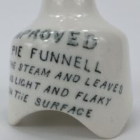 Popular Pottery Advertising Pie Funnel