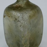 Rare Square Sided Apothecary Phial Vial