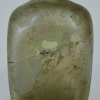 Rare Square Sided Apothecary Phial Vial