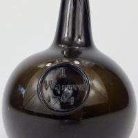 Antique Sealed Glass Onion Bottle I Warren 1764