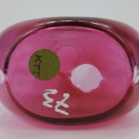 Mathers Manchester Cranberry Glass Baby Feeder