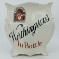 Worthingtons India Pale Ale Brewery Royal Doulton Pottery Jardiniere