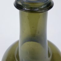 Antique English Glass Mallet Wine Bottle Gall Glass