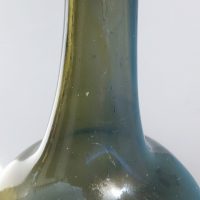 Antique English Glass Mallet Wine Bottle Gall Glass