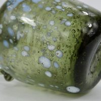 Rare Miniature Nailsea Glass Jug Bottle