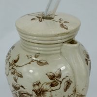 Antique Pottery Medical Inhaler Milton