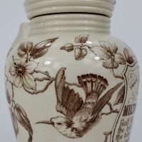 Antique Pottery Medical Inhaler Milton