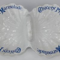 Rare Chivers Jam Marmalade Sweet Meats Advertising Dish