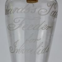 Rare Edwards Patent Glass Feeder for Invalids
