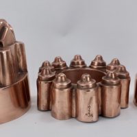 Antique Copper Food Jelly Mould Pryke & Palmer London