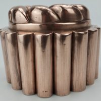 Antique Copper Food Mold Mould