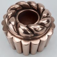 Antique Copper Food Mold Mould