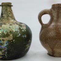 Pot Bellied Saltglaze Stoneware Jug German