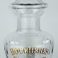 Exceptional Large Cut Glass Boucheres Brandy Dispenser