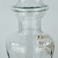 Exceptional Large Cut Glass Boucheres Brandy Dispenser