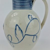 George 111 English Pearlware Pottery Mustard Pot