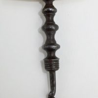 Pique Pattern Steel Gentlemans Pocket Corkscrew