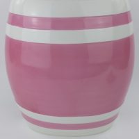 Rare Decorative Staffordshire Pottery Whisky Barrel