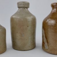 Early English Stoneware Blacking Jar