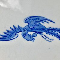 Chinese Dragon Blue & White Pottery Dinner Service
