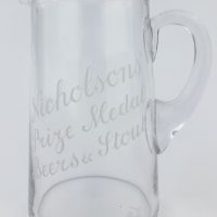 Nicholsons Maidenhead Beers & Stout Glass Ale Pub Jug