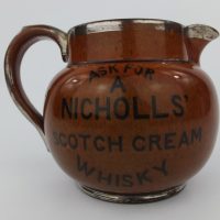 Nicholls Scotch Cream Whisky Water Pub Jug