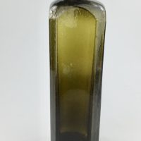 Antique Glass Chocolate Powder Jar Bottle