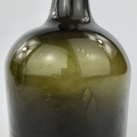 Black Glass Porter Ale Bottle
