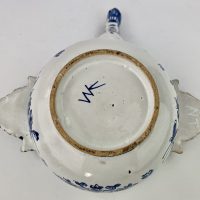 Rare Faience Tin Glazed Pottery Invalid Feeder